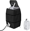 Hot Tub Spa Heater Pump Cover,Waterproof Hot Tub Insulated Pump Cover for Multiple Brands Black,Square