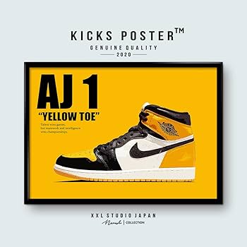 Amazon.co.jp: 【NEW】エアジョーダン1 イエロートゥ タクシー