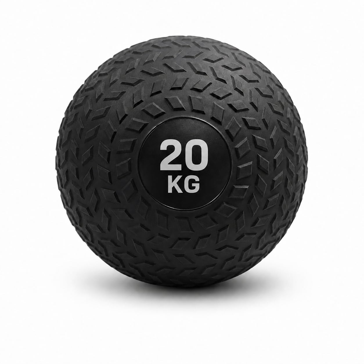 DUAS No Bounce Slam Ball 20kg Textured Grip Medicine Exercise Ball for Core Strength Training, HIIT, Cardio, Conditioning, Full Body Workout, Home Gym Fitness Equipment (20kg)