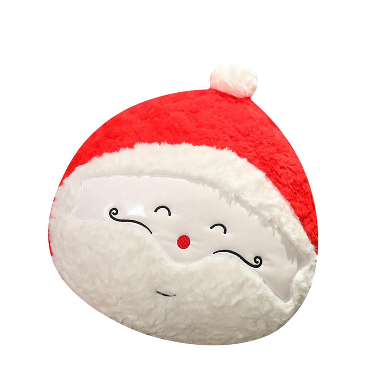 Jazuaiao Chriatmas Themed Throw Pillow Cushion Soft Plushie Pillow for Couch and Vehicle Comfortable Home Decoration Cushion