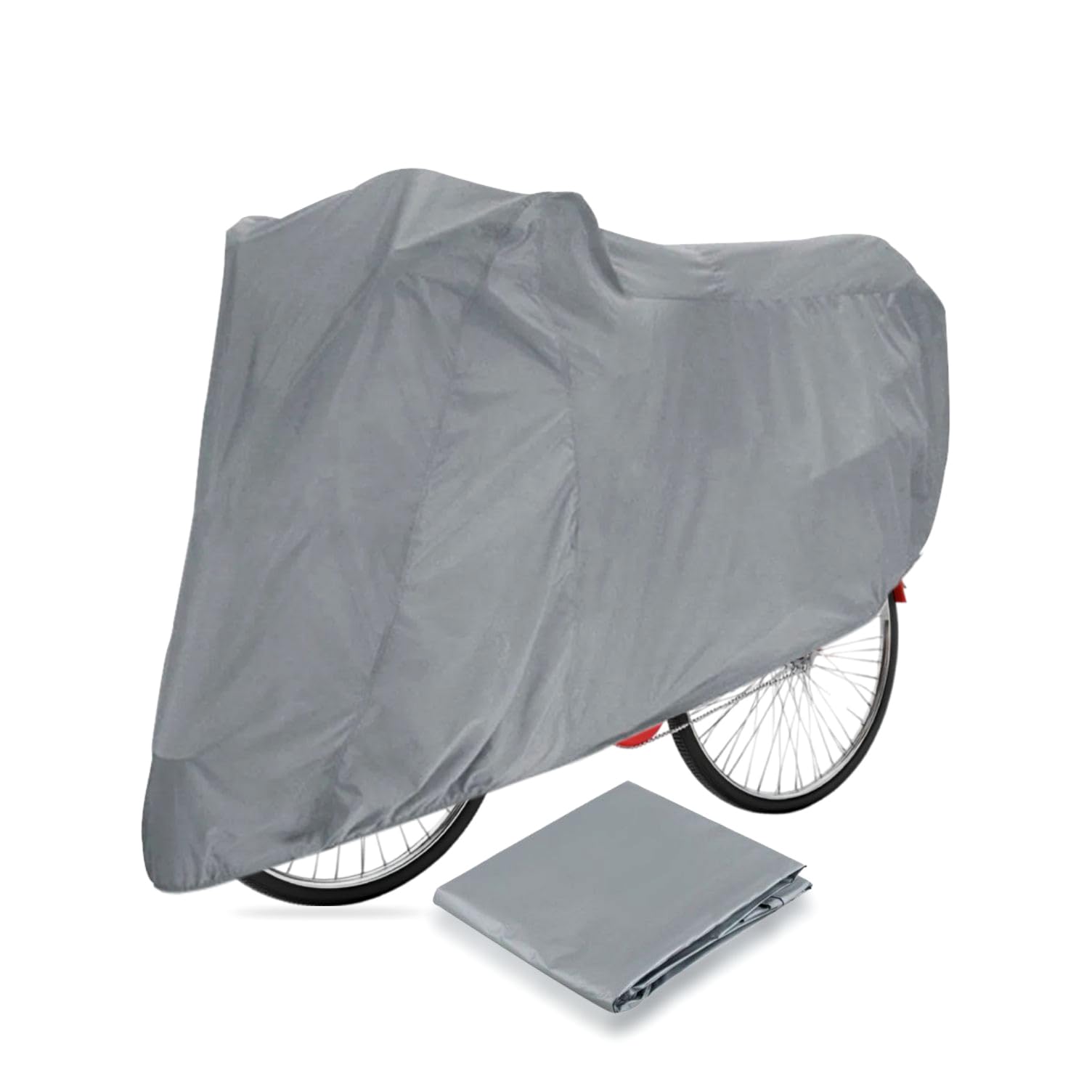 Bike Cover Bicycle Cover Indoor Outdoor Storage Anti Dust Rain UV Protection for Mountain Bike Road Waterproof Heavy Duty Windproof Weather Rust Protection 180cm x 100cm (1 Count)