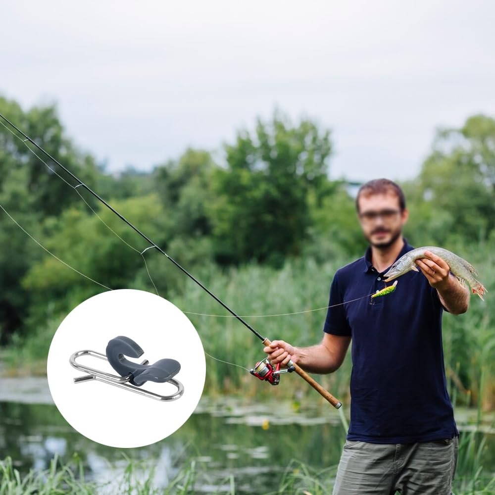 Clips de Impacto para Pesca de Acero Inoxidable, 50 Piezas para Agua Dulce y Salada