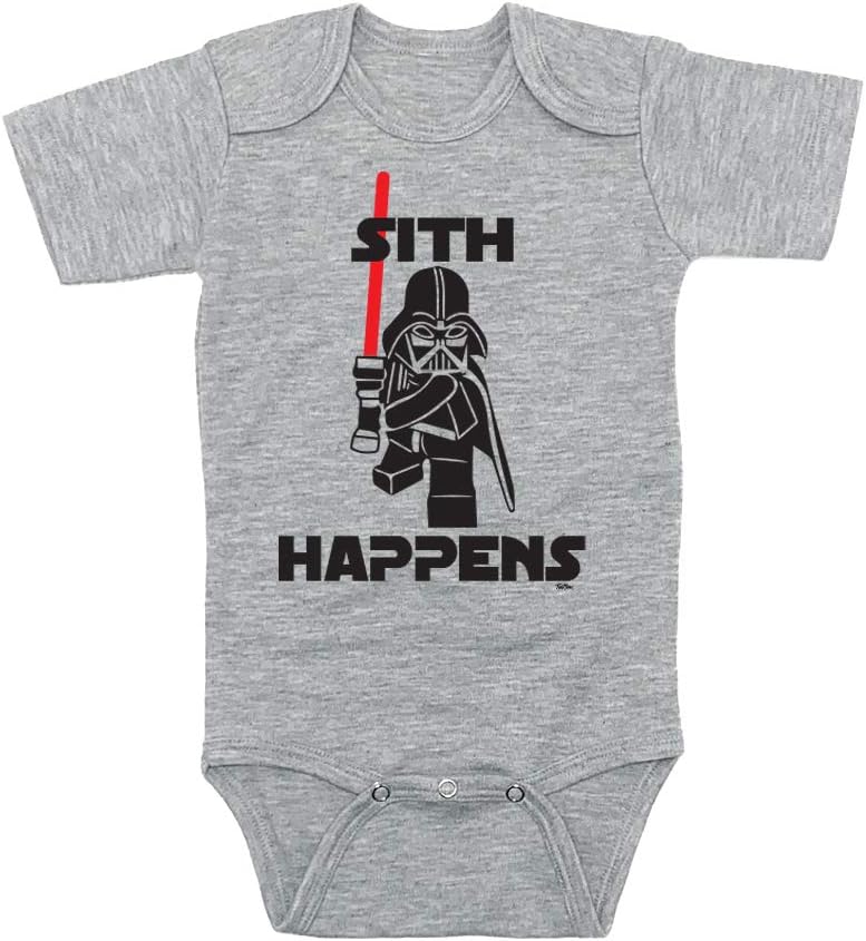 TeeNow - Light/Dark Side - Adorable Future SW Inspired Bodysuits (Multiple Designs) - Baby Infant Bodysuits - Boy/Girl