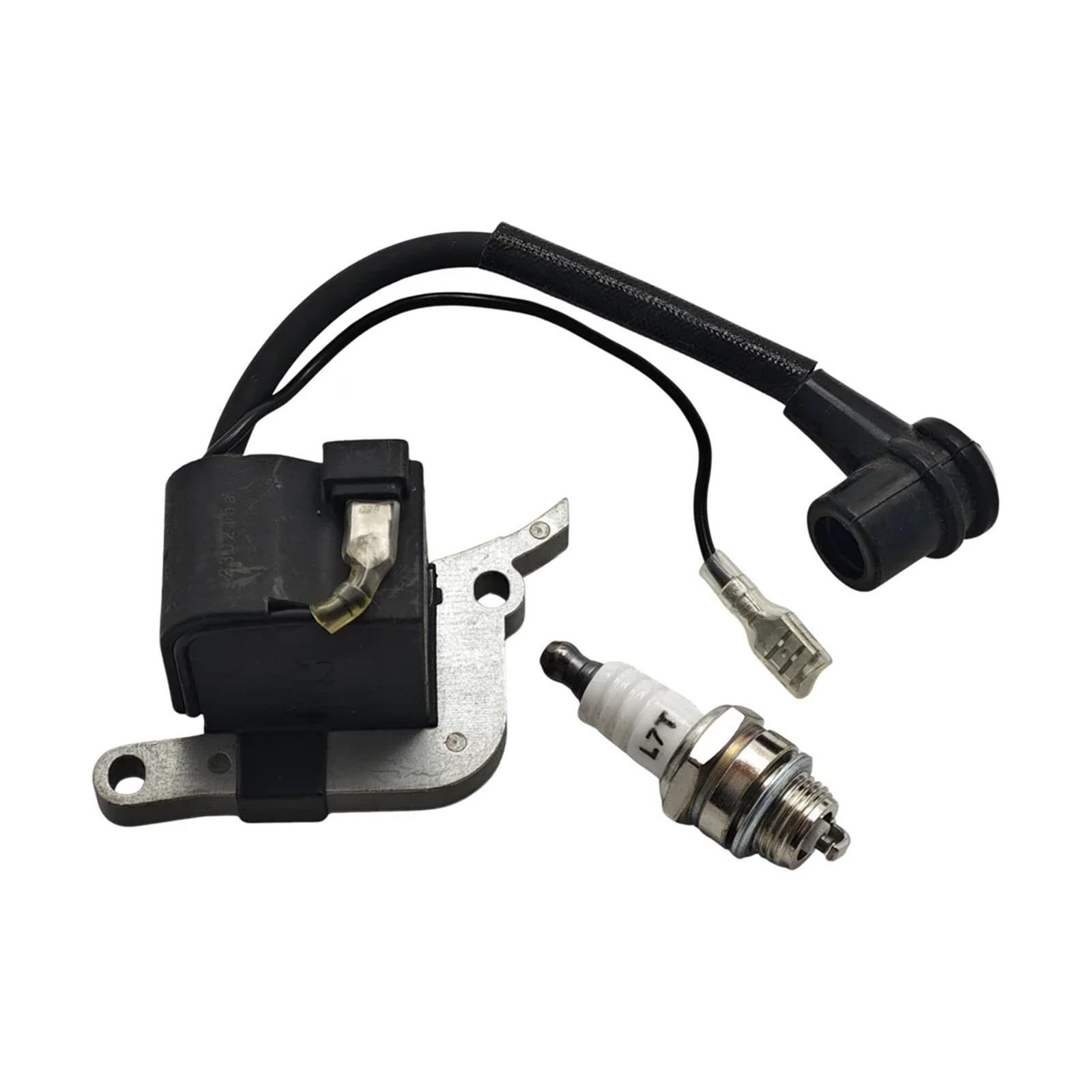 Kit de bujías y Bobina de Encendido Fit for Motosierra CS4200 CS 4200 (15662660630), Accesorios Fit for Herramientas eléctricas de jardín. Piezas para Equipos de jardinería