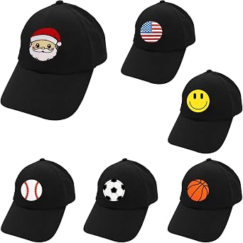 American Flag Hat, Unstructured Baseball Cap with Loop Areas for Patches, Golf Trucker Hat
