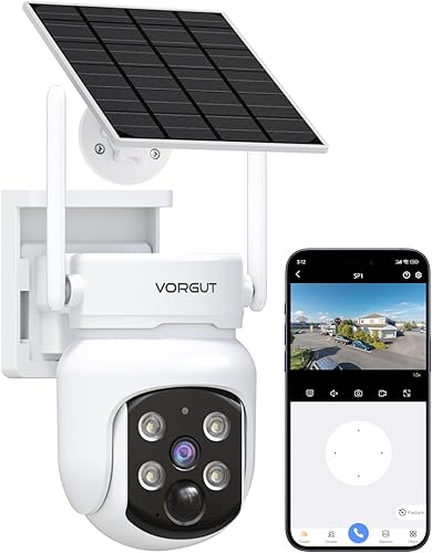 Miniatura 9 de Cámaras de seguridad solares inalámbricas para exteriores, sistema de cámara de seguridad solar de 4MP con NVR de 10 canales, grabación local de 128