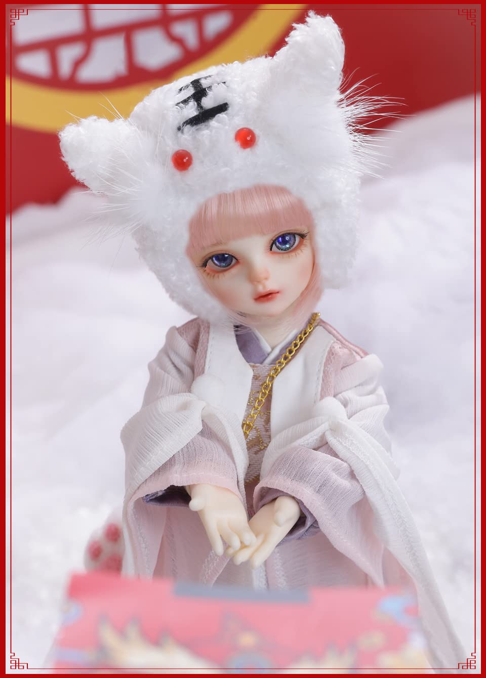 Amazon | BJDドール 球体関節人形 1／6 27cm 女 人形本体 ヘッド+