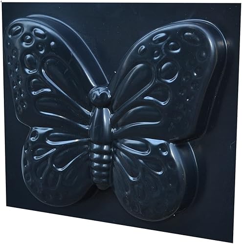 Miniatura 3 de Molde de hormigón Escultura de mariposa DIY Yeso Hormigón Stepping Stone Moth Garden Path Moth Statue (D54)