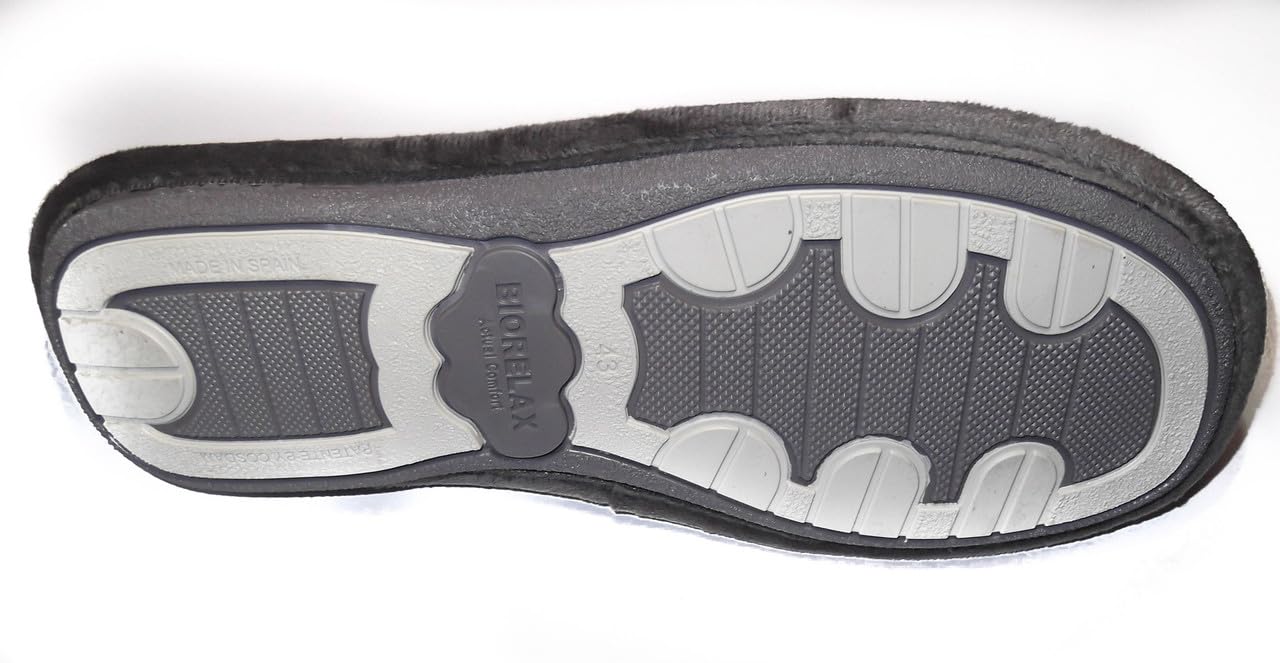 Biorelax Zapatilla de estar por casa Hombre/Dibujo Moto