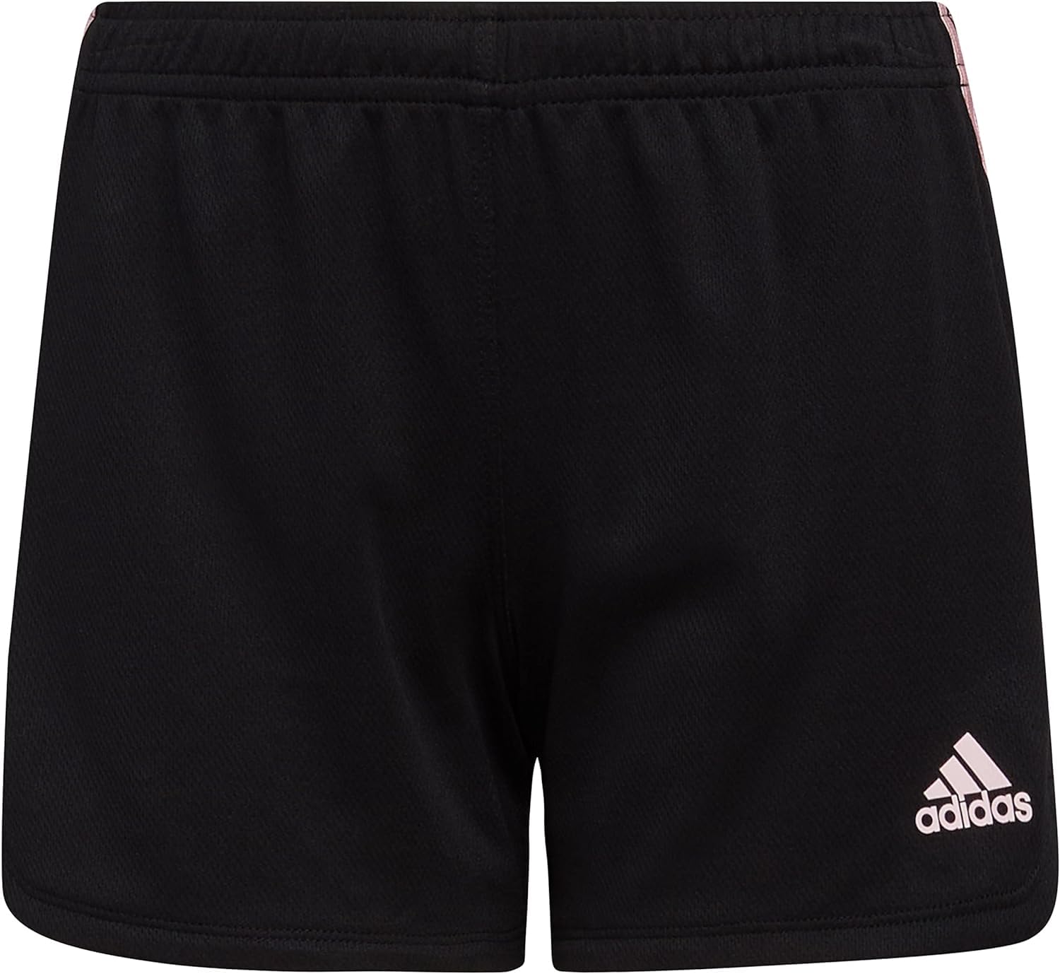 Adidas Girls' 3-Stripes Mesh Shorts