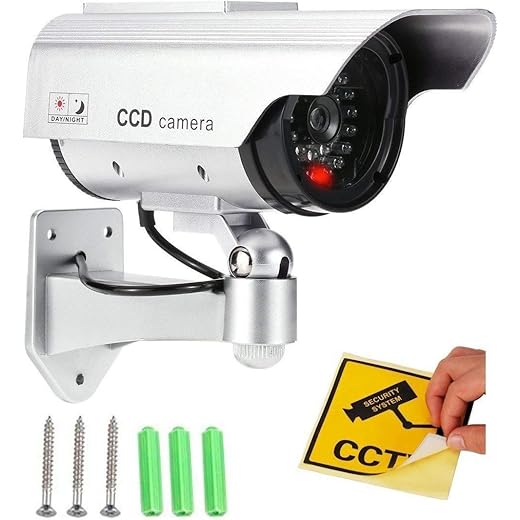 Gnexin Dummy CCTV Dome Camera Indoor/Outdoor