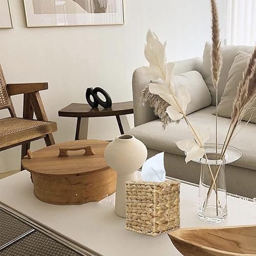 Miniatura 4 de Soporte cuadrado para caja de pañuelos, funda decorativa para caja de pañuelos, servilletero, decoración automotriz, cubierta de pañuelos para