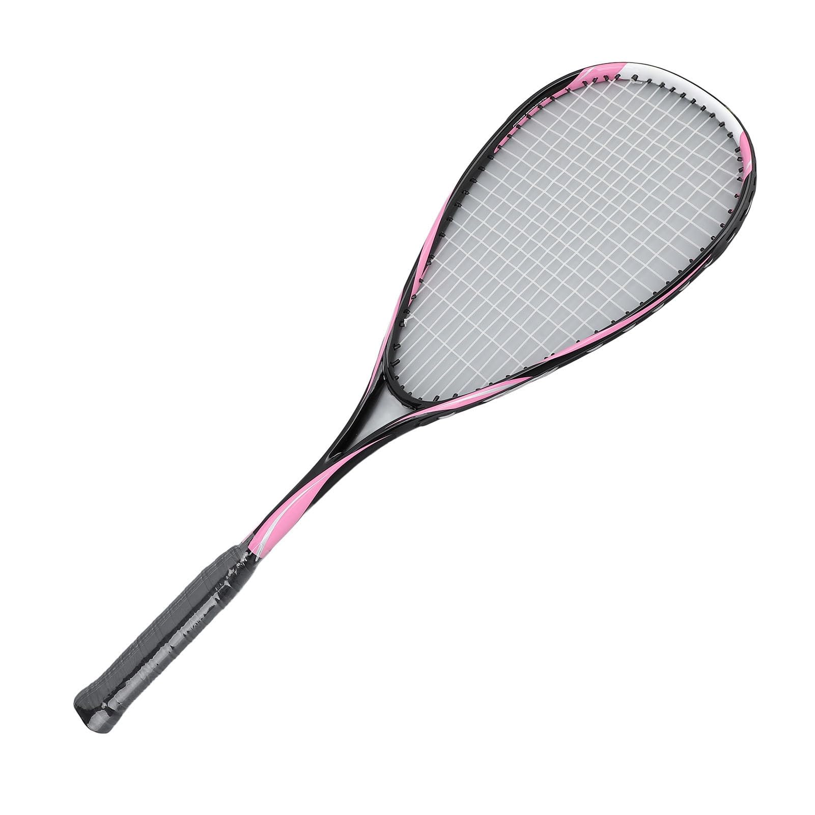 Racchetta da Squash, Kit di Racchette da Squash per Allenamento per Principianti Leggero in Carbonio Racchetta da Squash con Tracolla per Palla da Allenamento e Borsa per