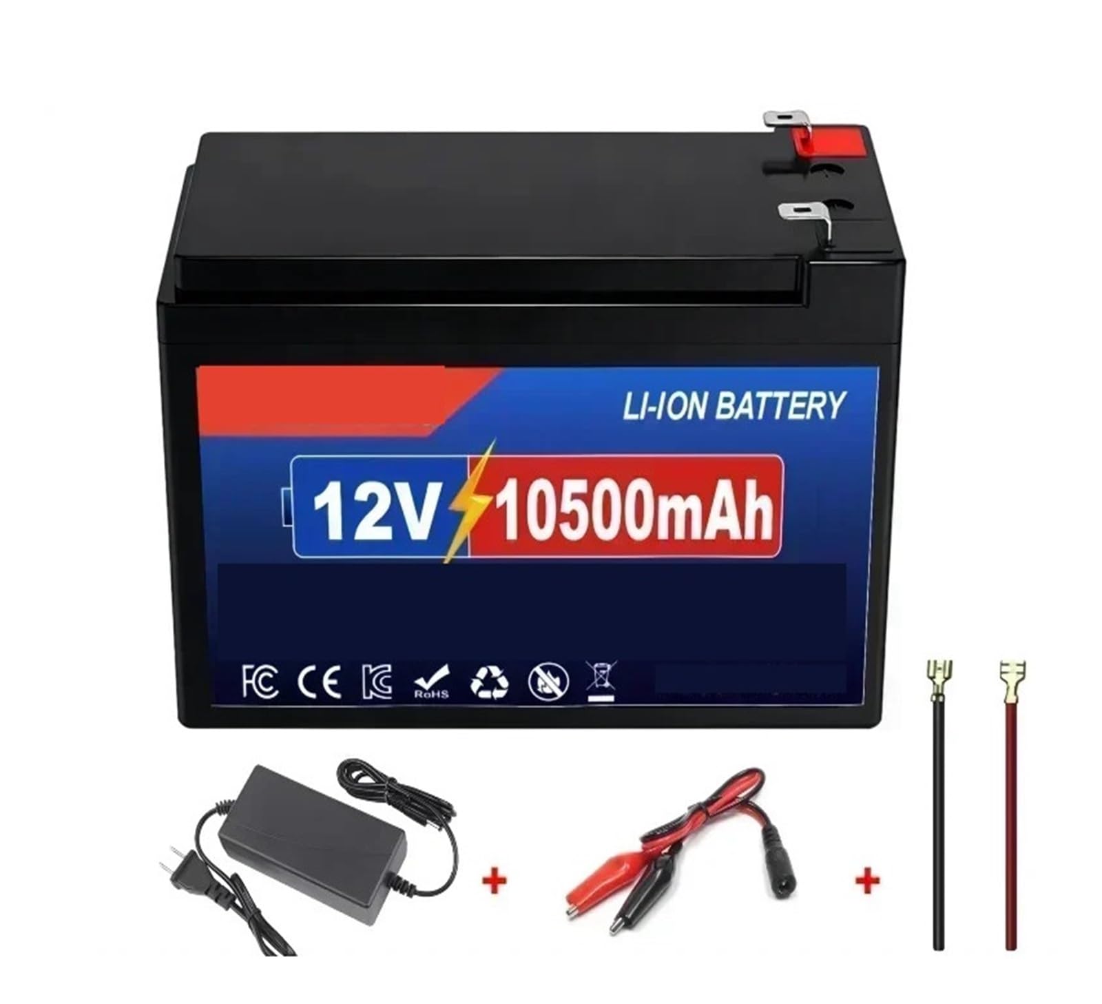 Batteria Ricaricabile For Alimentazione Di Emergenza Camper Yacht | L'uscita di tensione stabile si adatta a scenari di alimentazione esterni e di emergenza(12V 10500mAh Set)