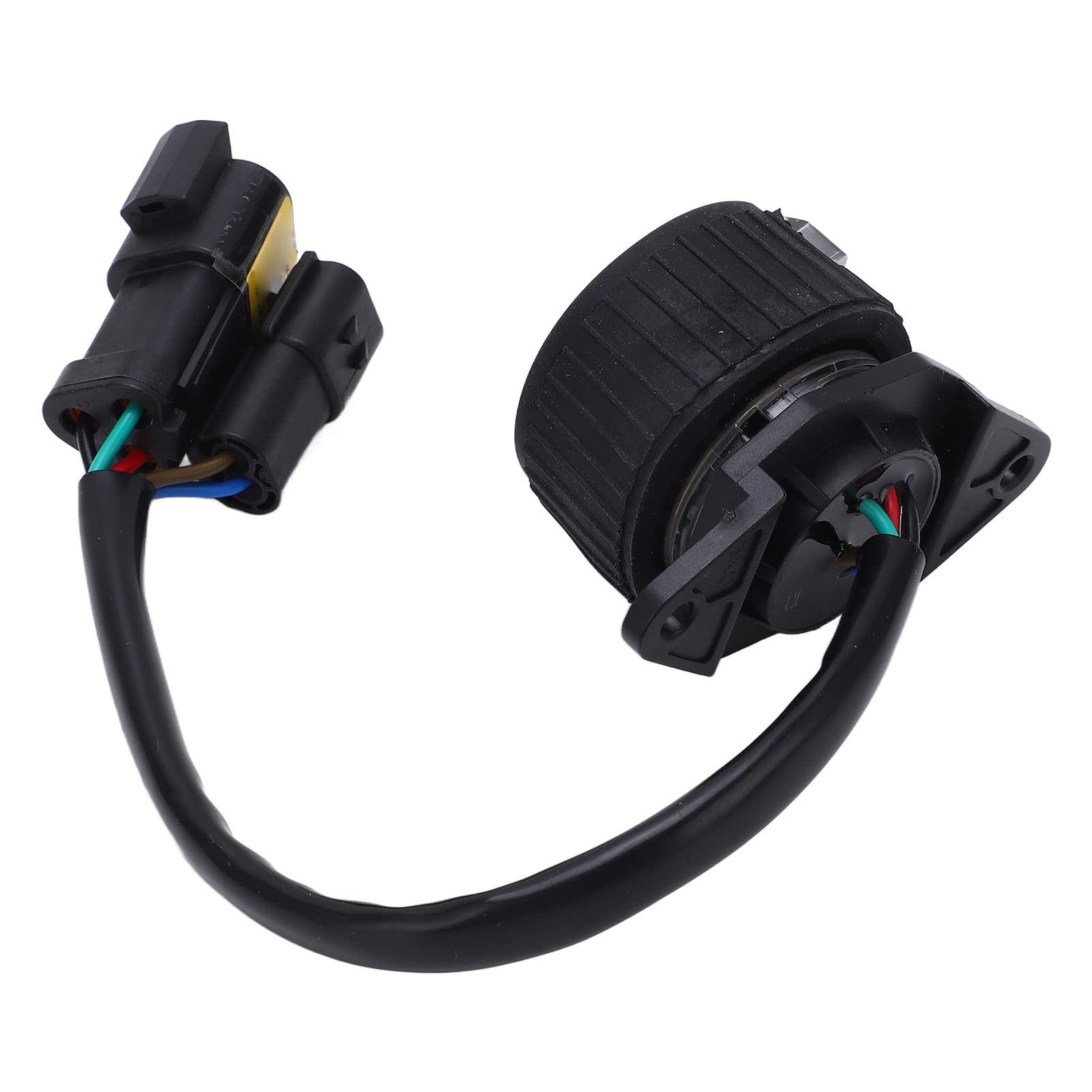 Interruttore della Manopola del Motore 'acceleratore Manopola Rotativa del Motore 'acceleratore Sensibile in Acciaio Legato ABS 21Q4‑20812 per Escavatore R 9