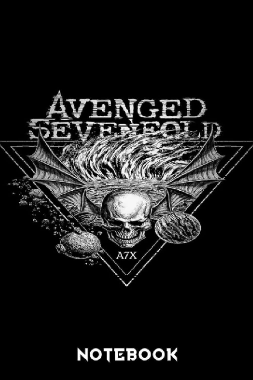 Notebook : Avenged Sevenfold Notebook 100 Pages for School Home or Work / Thankgiving Notebook / Father Day , Mother Day Gift Ideas #187