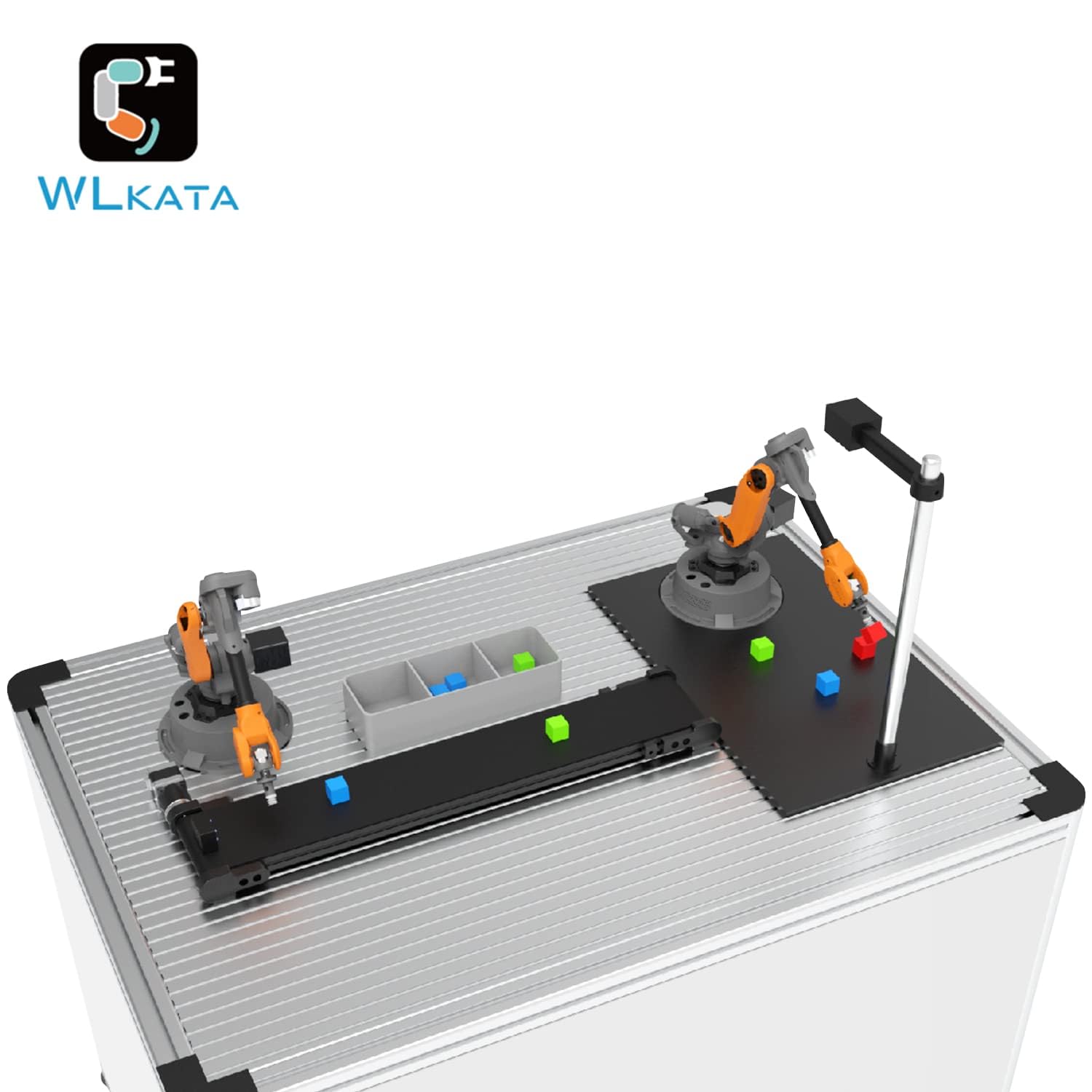 wlkata Set di nastri trasportatori per braccio robotico industriale Mirobot 6DoF Mini