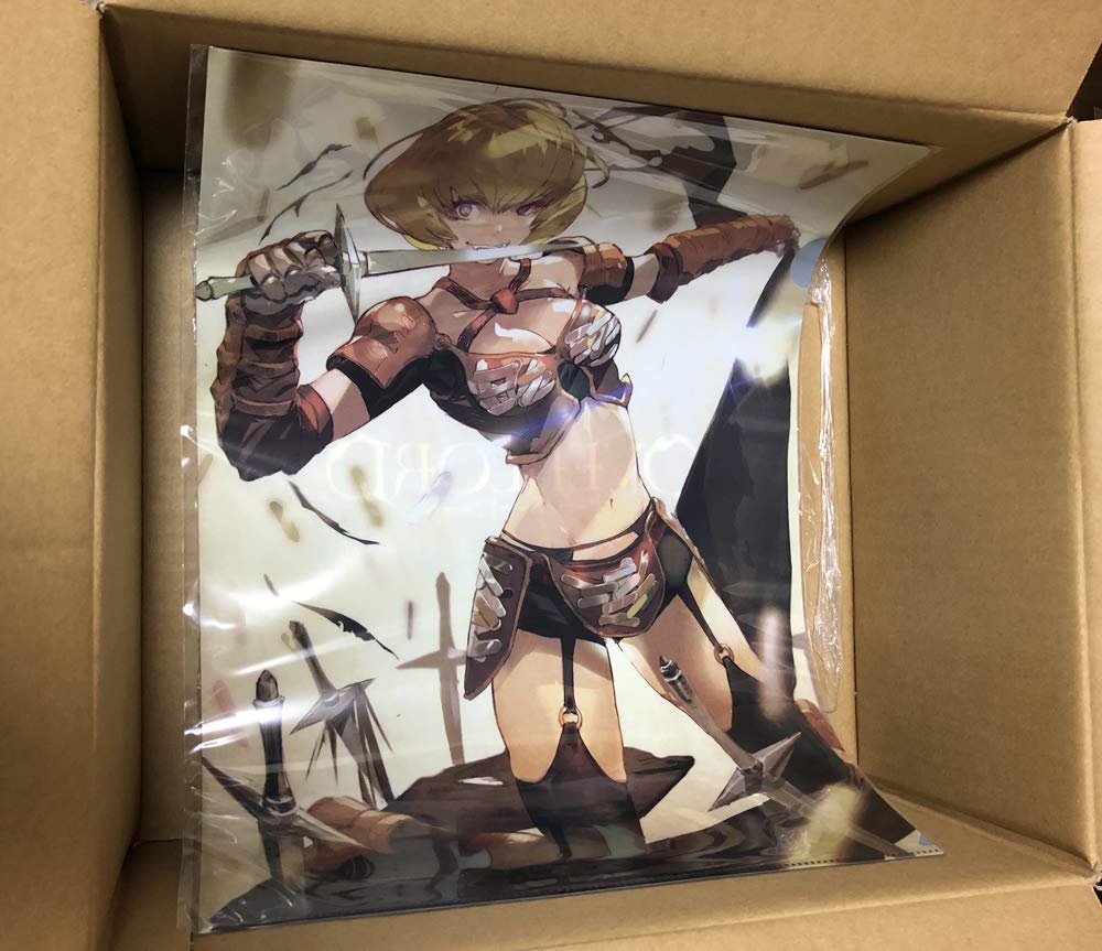 オーバーロード　購入特典　店舗特典　クレマンティーヌ　クリアファイル　A3 非売品】オーバーロード クレマンティーヌA3クリアファイル