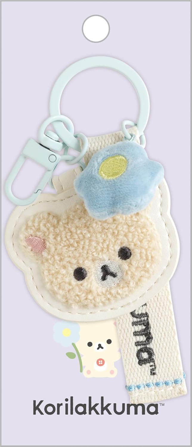 San-X Rilakkuma AB32202 Korilakkuma Patch Key Holder