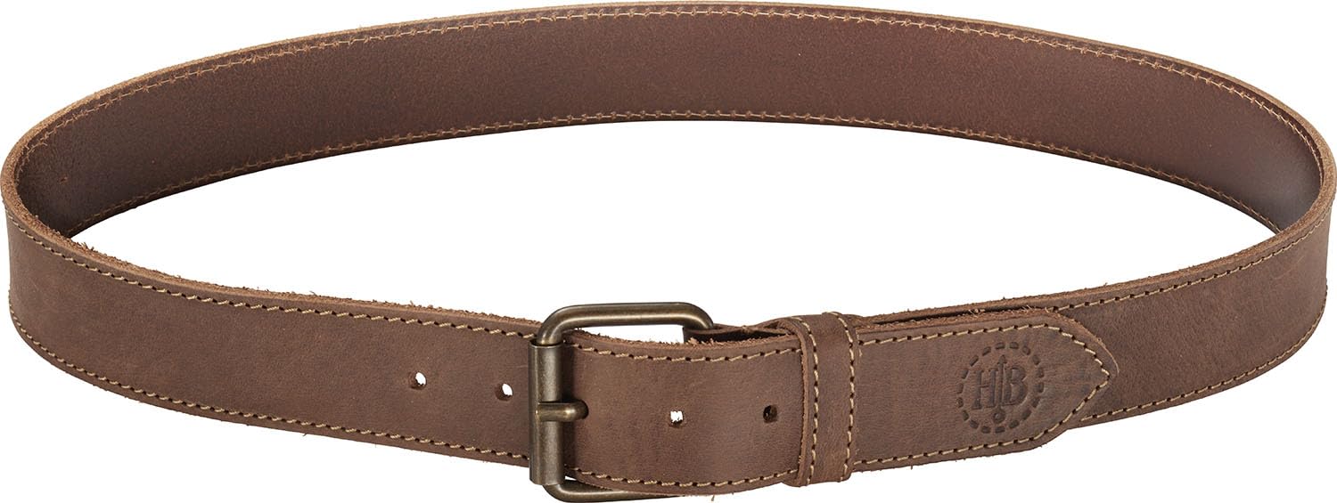 Hultafors Leather Belt 115cm, can be Shortened to a Lengh That Suits, Brown, _