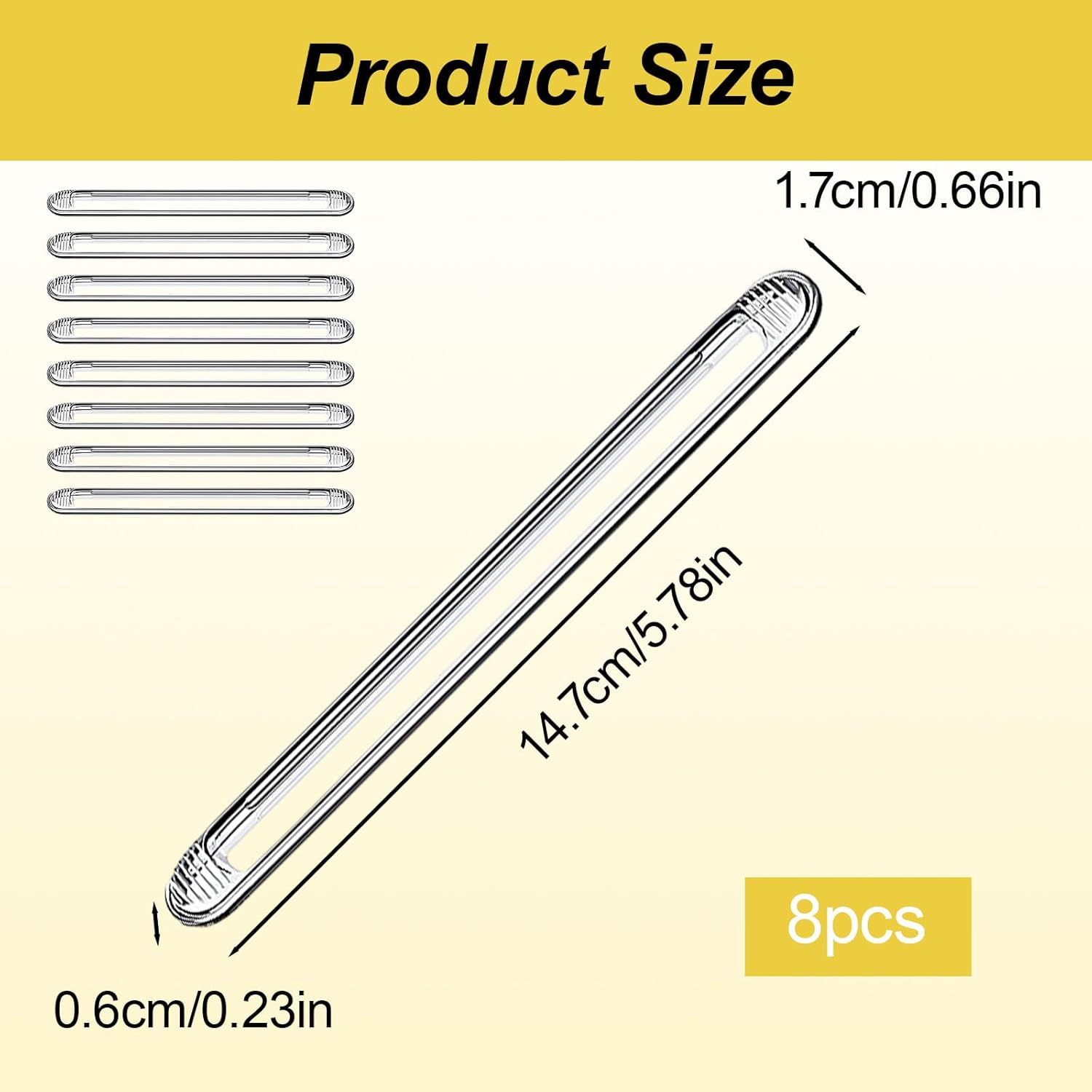 Wall Protector Self Adhesive, Clear Wall Protector for Furniture Protection, Anti Collision Wall Padding for Chair Backs and Cabinet Doors, 8-Piece White Set for Home and Office Use