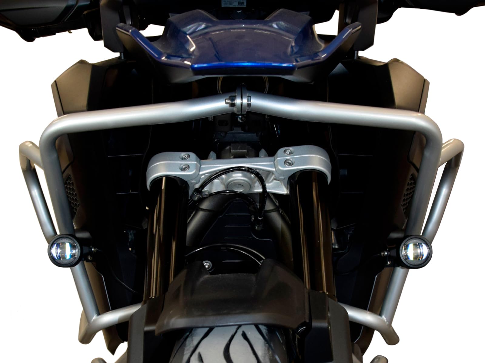 Defensa protector de motor Heed Tiger 1200 GT Explorer/Rally Explorer (2022 - ...) - superiore, plata
