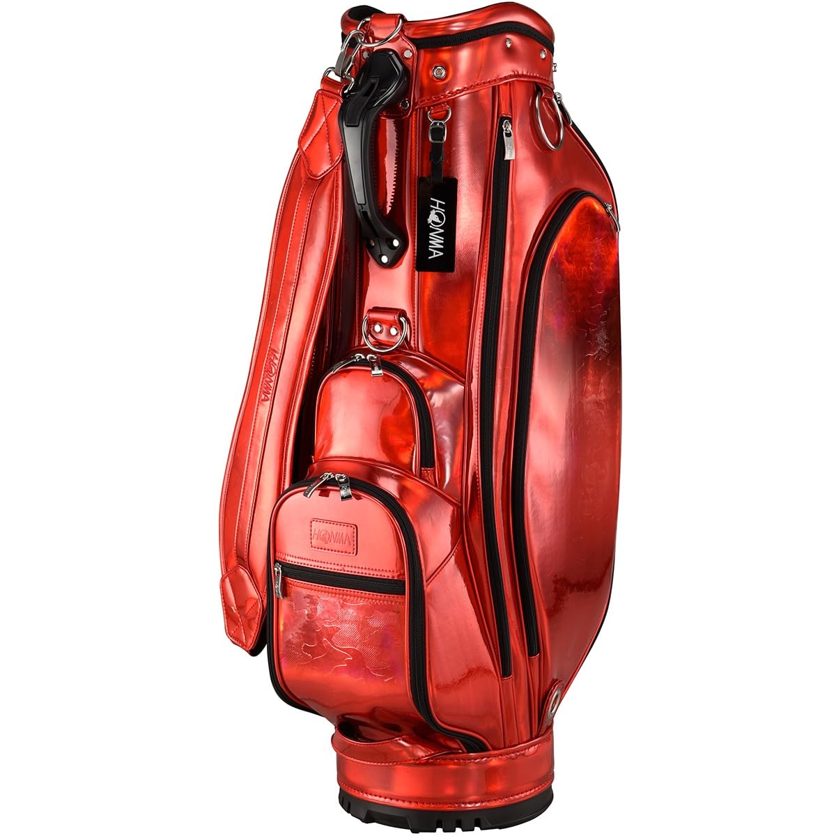 HONMA ゴルフバッグ 9インチ ホワイト/レッド HONMA ゴルフキャディバッグ 9インチ ホワイト/レッド HONMA