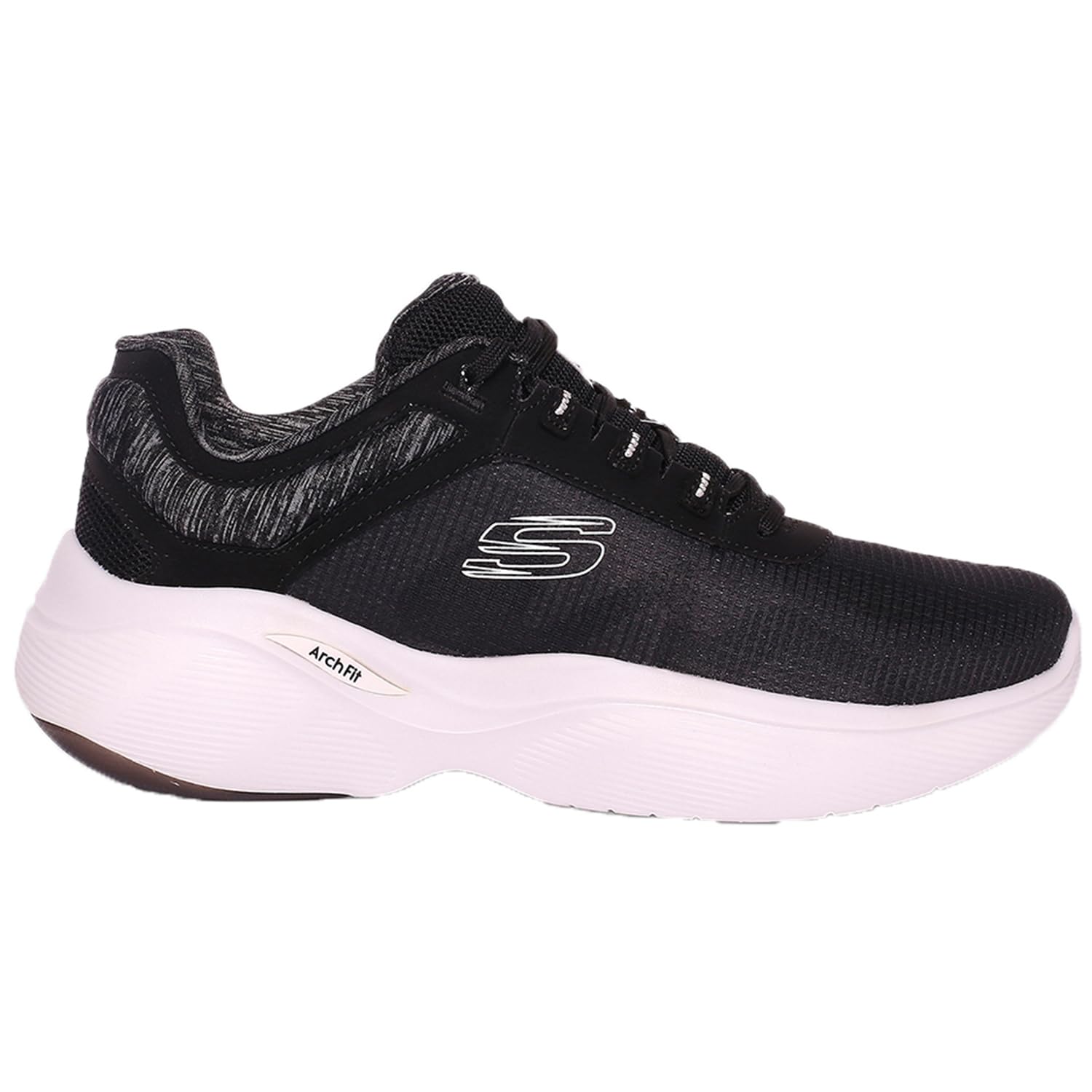 Skechers Womens Arch Fit Infinity - Casual Shoes Machine Washable, Vegan Arch Fit Monomesh Lace-Up Black/White - 5 UK (149985) (B0BXDP2QC9) Amazon Price History, Amazon Price Tracker