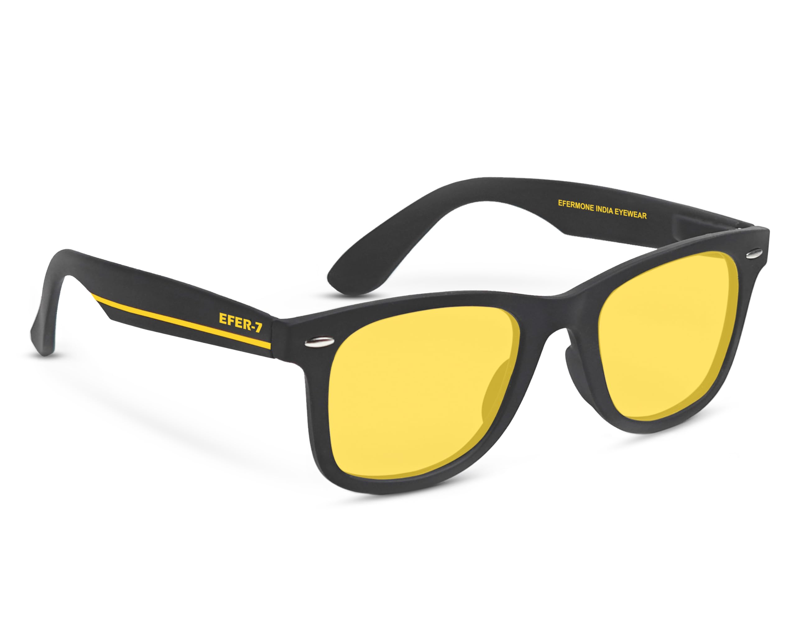 EFERMONE® Efer-7 Polarized Sunglasses For Men and Women | 400nm UV Sunlight Protection with Dual Coat | Impact Resistant polarization Lens