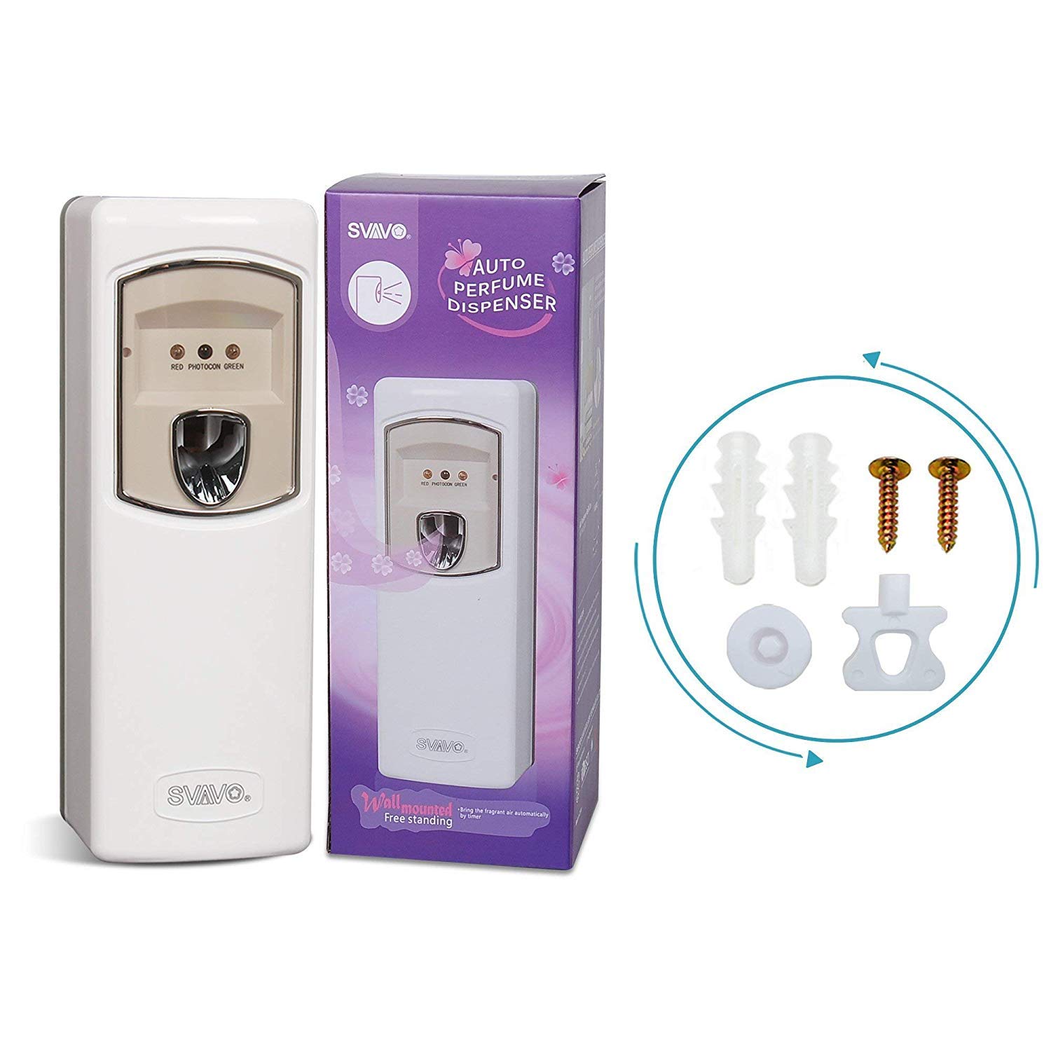 SVAVO Fragrant Room Sprays Automatic Air Freshener Dispenser, Smart