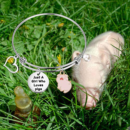 FAADBUK Funny Pigs Bracelet - Animal Lover Gift for Pigs Jewelry Lovers 6