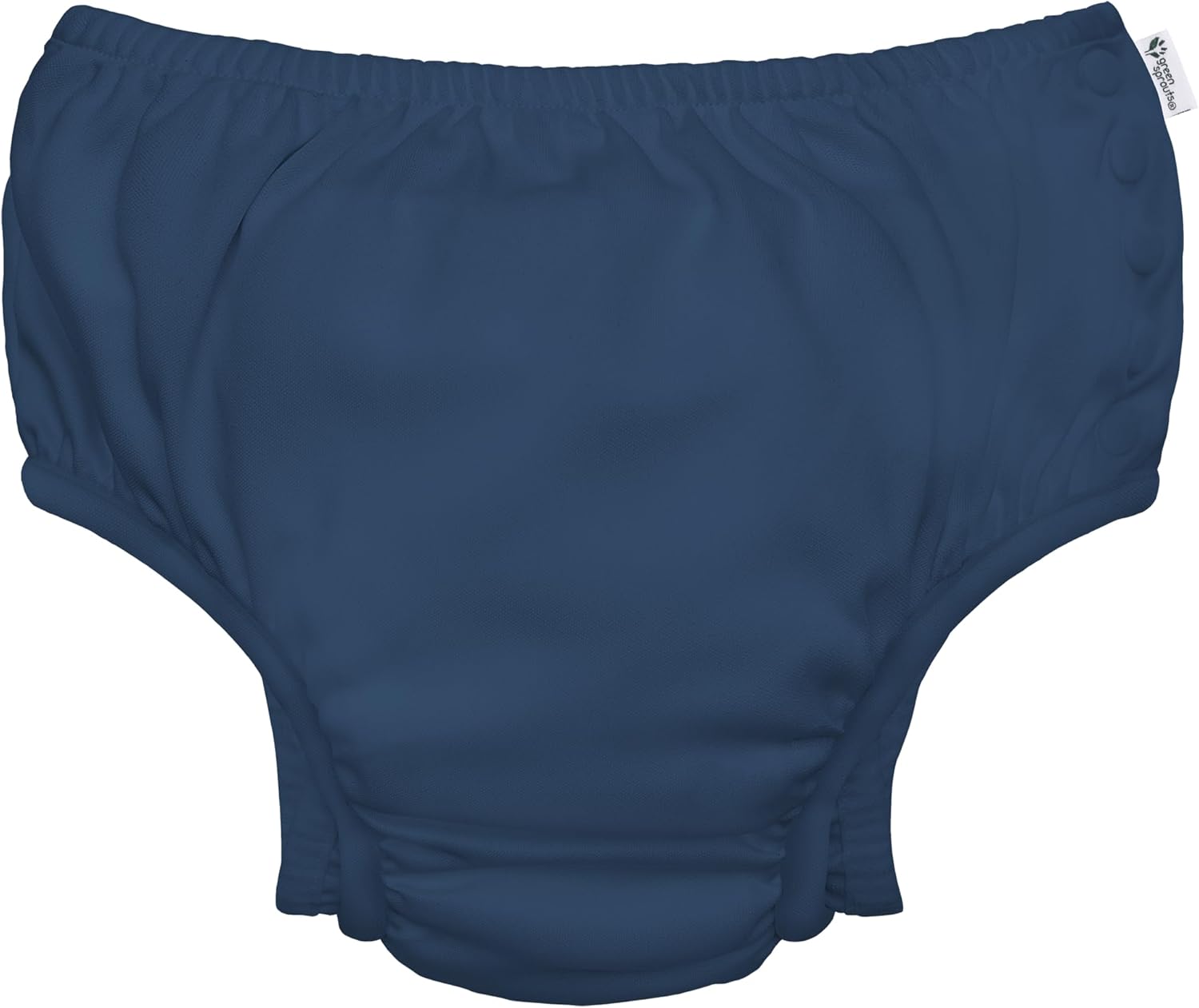 Green Sprouts Reusable Snap Swim Diaper Navy Solid-3T