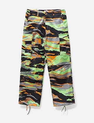 ERL corduroy printed cargo pants woven