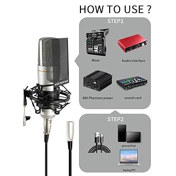 ZX89 Microphone Sound Card Computer Live Broadcast