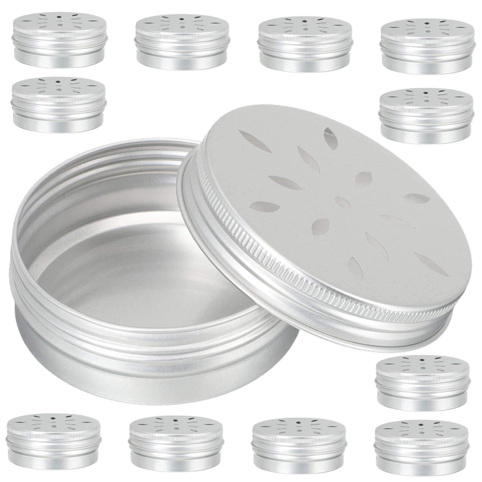 Generico Kit Allenamento Olfattivo per Cani Dell'attività e Riduzione Stress per Addestramento all Olfatto 12 Scatole in Alluminio da 60ml