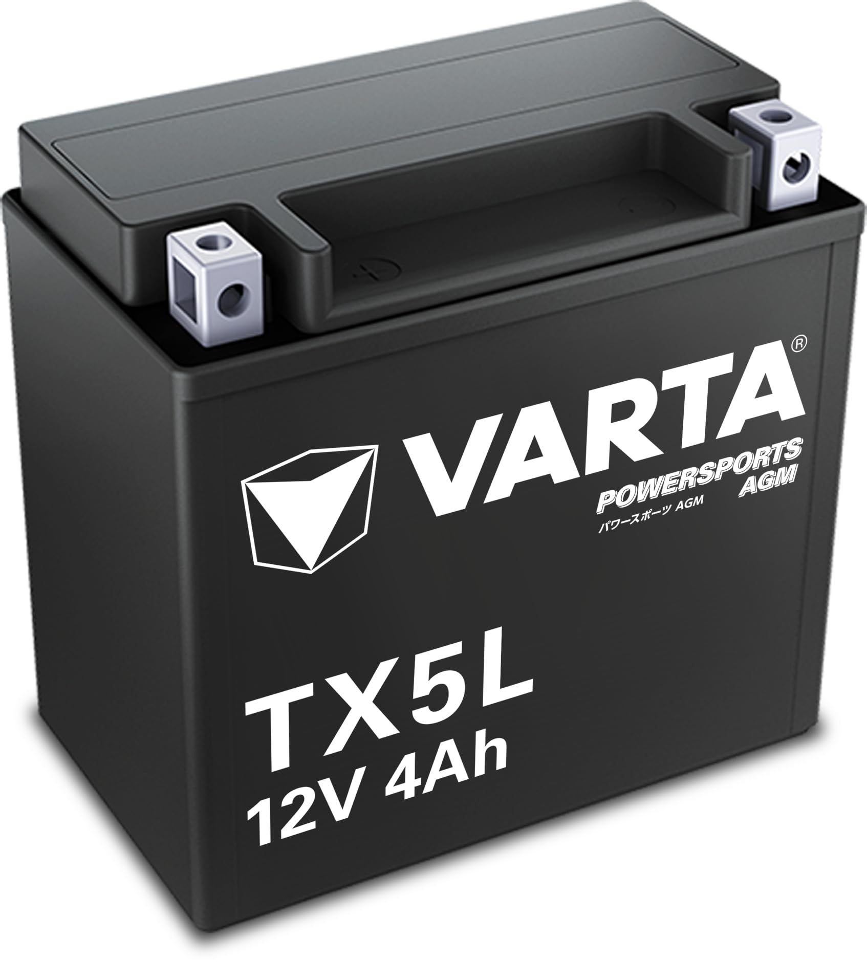 Amazon.co.jp: VARTA Powersports AGM TX5L Motorcycle Battery