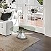 Fab Glass and Mirror Round Glass Table Top, 24 Inch, Clear