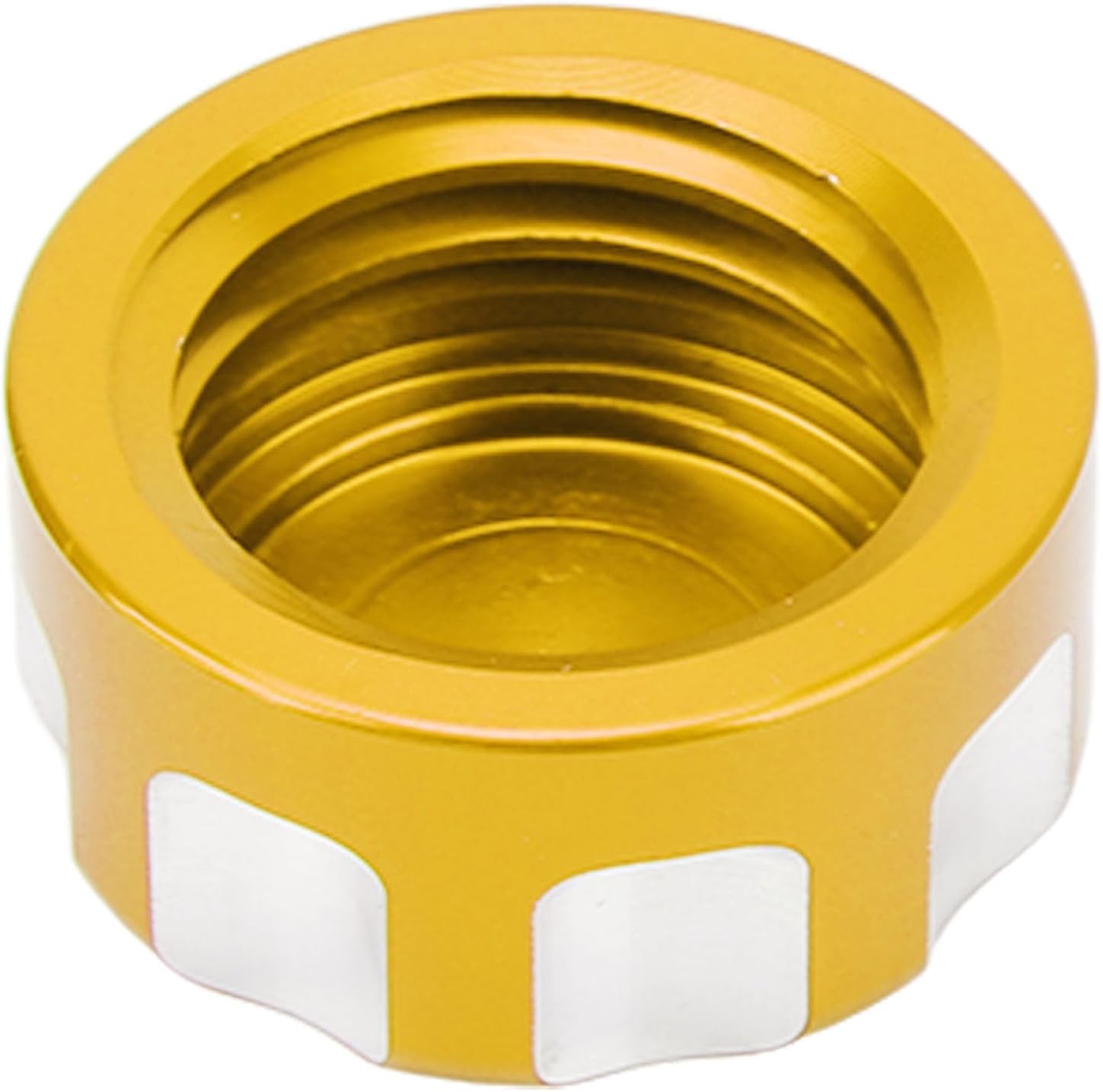 Motorcycle Coolant Reservoir Cap, AntiRust Heavy Duty Construction Motorcycle Radiator Cap for SUPERSPORT 936 950 (Gold)