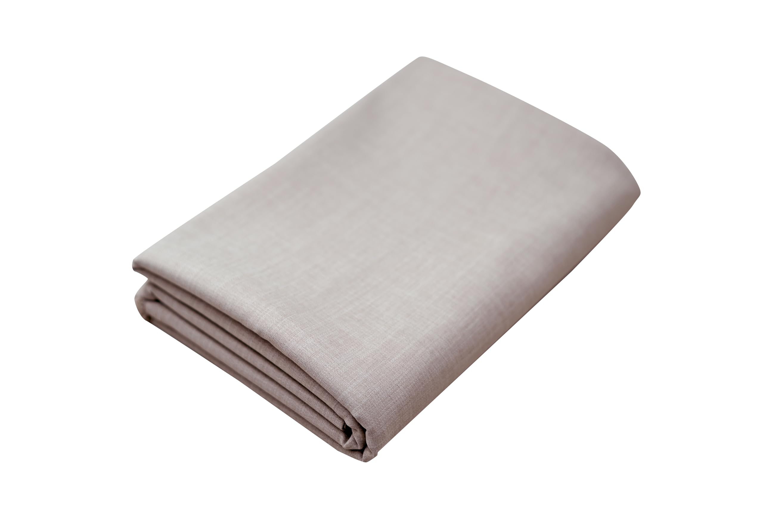 Men's Trouser Fabric – Cotton Blend | 1.3m Pack | Tailoring Up to Size 44 | The Premium Collection (Cream)