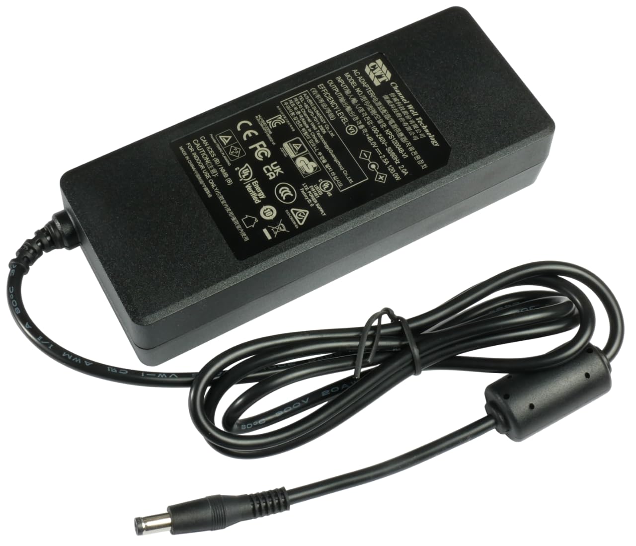 CWT 48V Power Supply Adapter compatible with TP-Link PoE Switch, NETGEAR ProSafe GS108T GS108UK GS110TP GS116E, Reolink Swann UniFi Hikvision NVR Network Video Recorder Charger