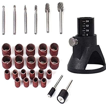 DIY Crafts New Rotary Power Tools Accessory Wood Burr Grinding Sanding Kits (Pack Of 29 Pcs, Design No # 1)