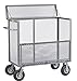 Little Giant SB-2460-9P Security Box Truck, 24" x 60", Gray