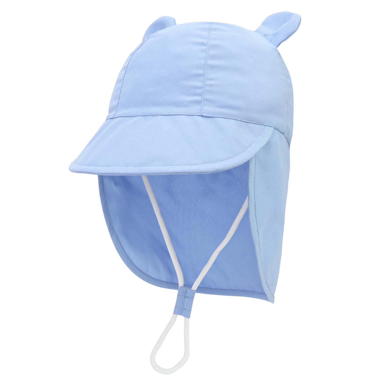 Baby Sun Hat Toddler Bucket Hat Wide Brim Summer Beach Cap with Neck Protection UPF50 for Kids Child Boys Girls 1-4 Years