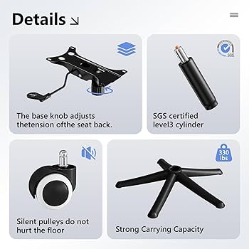 GMDNS105 ○ SILIK / シリック lo stile di clas Amazon.com: SeekFancy Computer Desk Chair, Ergonomic Office