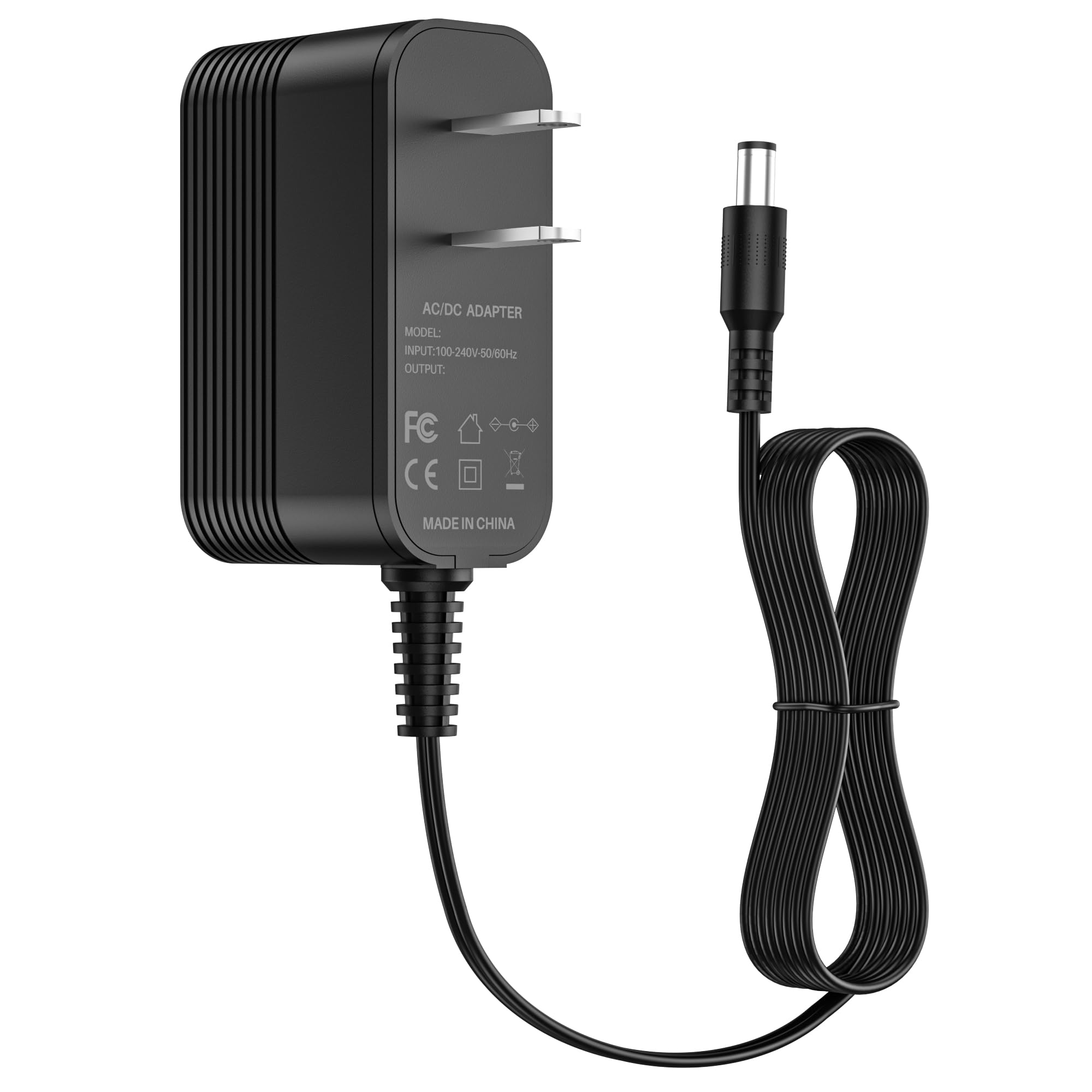 DC 9V Power Cord Compatible for Schwinn IC4, for Body Flex Rider BRM8000 BRM8800 BRM8981 BRT3980 BRT3880 BRT3858 Cardio 2-in-1 Dual Trainer Exercise