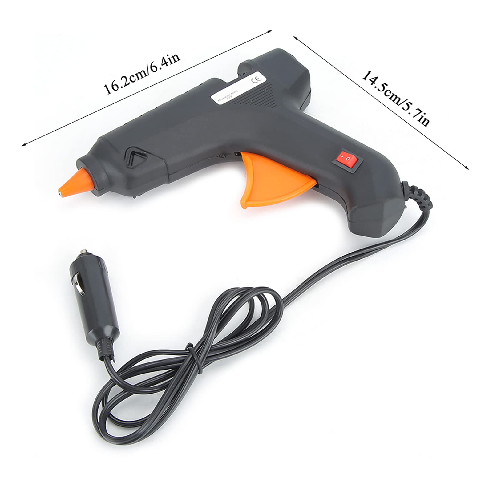 12V 40W Electric Hot Melt Glue Tool, DIY Art Crafts Heat Repair Tool Hot Glue Tool Kit for Home Repairs,DIY Crafts,Decorations