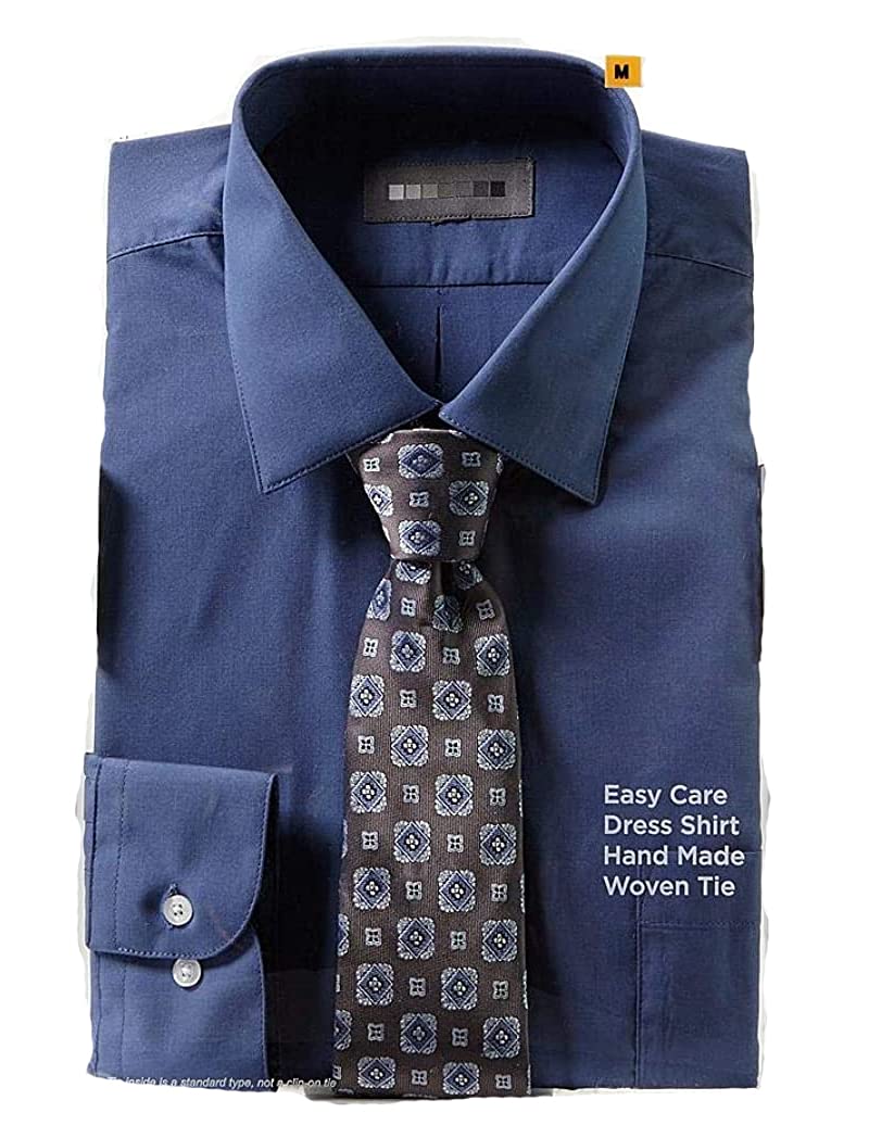 CovingtonMen's Dress Shirt & Necktie Size 32/33 15-15/5 (Tie Color My Very)