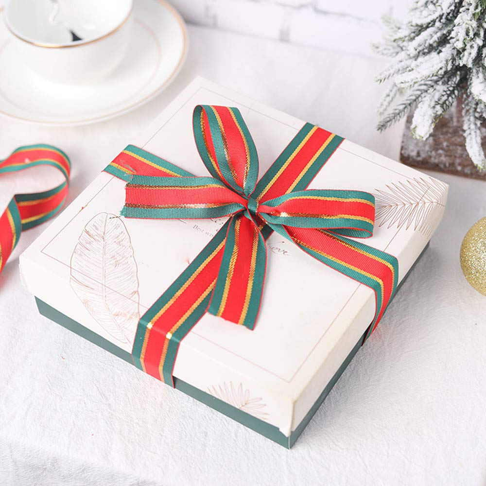 Ruban De NoëL Bords Filaires Rubans De Cadeau NoëL Bords Filaires Ruban Arc DéCorations Arbres