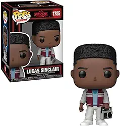 Candide, Boneco, Funko POP! Lucas com Caixa de Som, Stranger Things T5-10 cm