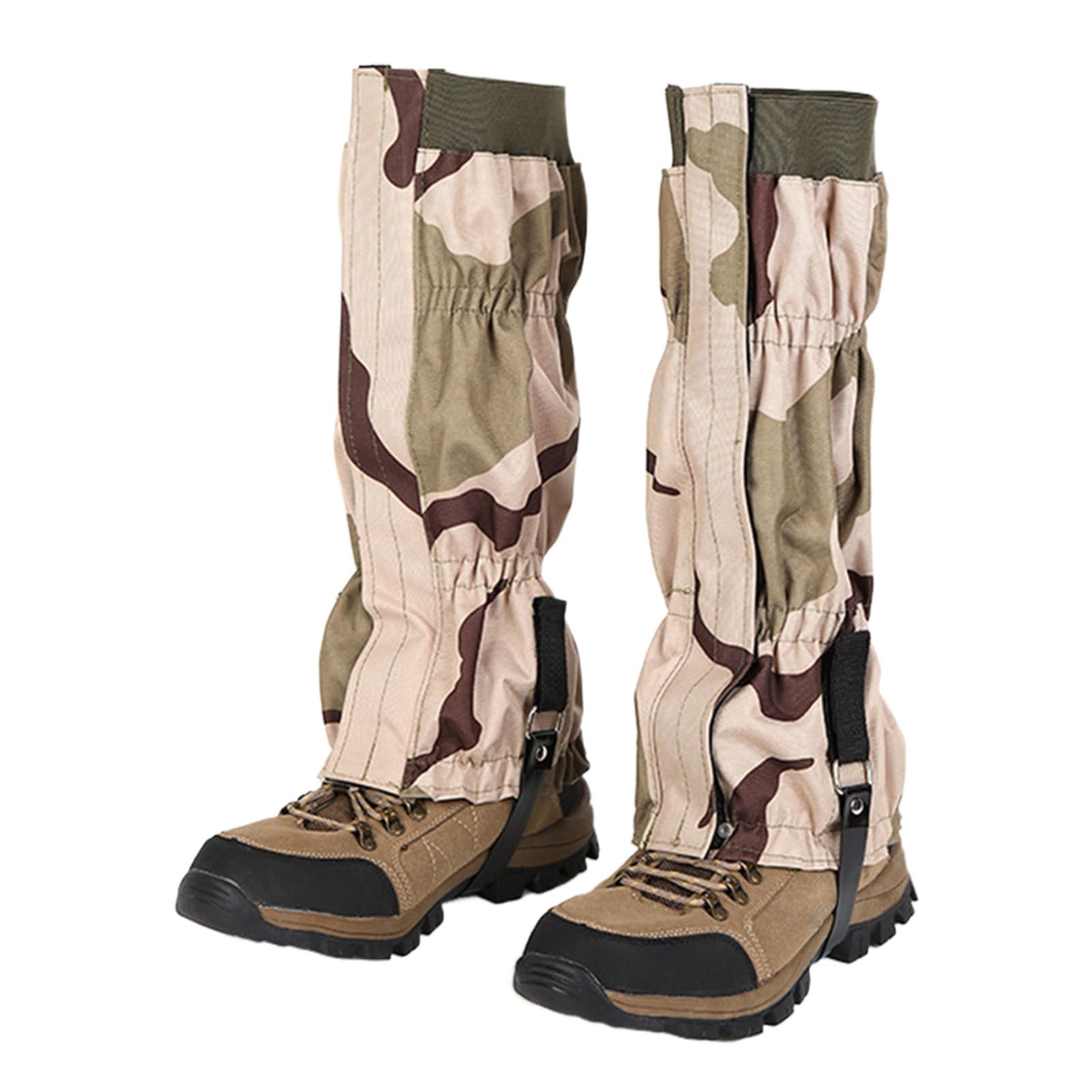 Schlangen-Gamaschen für Herren | Schutz gegen Reißen | Sand- und Abriebschutz Unisex für Wandern, Jagd und Outdoor-Aktivitäten langlebig